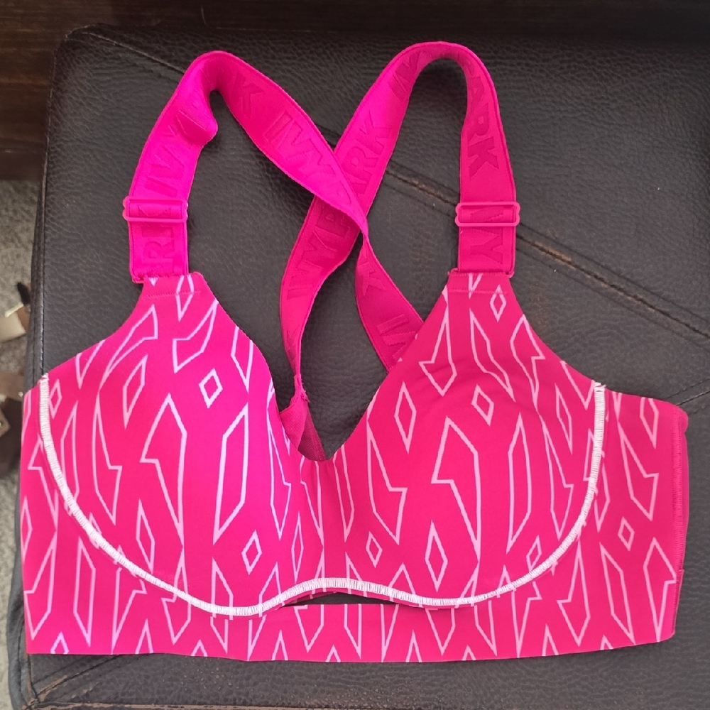 Adidas Pink Tank Top with Geometric Design